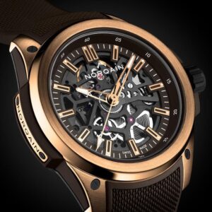 N3000.07G04.N01 NORQAIN ノルケイン ワイルドワン スケルトン 42mm ゴールド