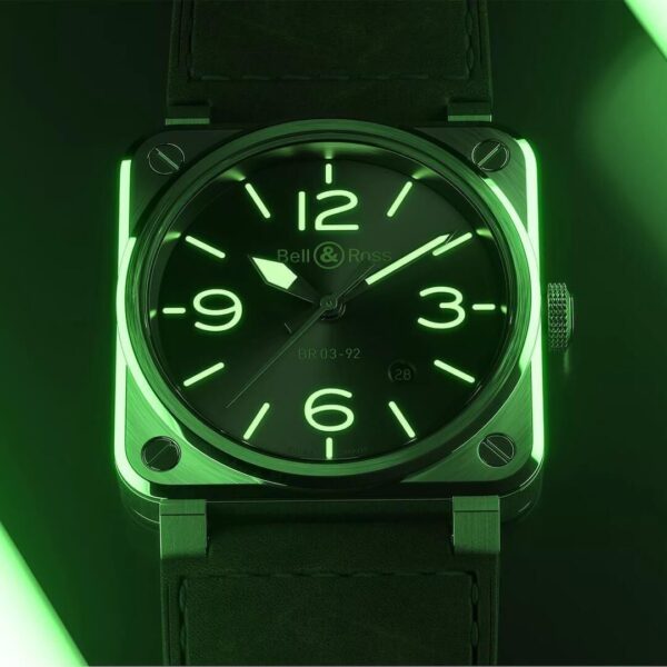 BR0392-GC3-ST/SCA Bell & Ross ベル&ロス BR03-92 グレーラム