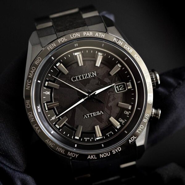 【世界限定1,900本】 CB0285-63E CITIZEN シチズン アテッサ ACT Line ブラックチタンシリーズ HAKUTO-Rコラボレーションモデル