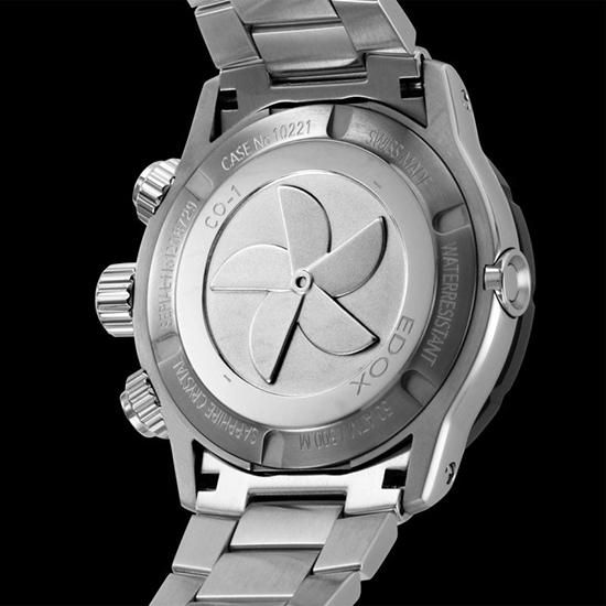 10221-3M-NIBU2 EDOX エドックス クロノオフショア1 クロノグラフ
