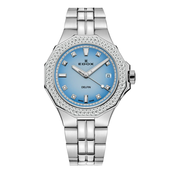 53020-3D120M-BUCND EDOX エドックス デルフィン オリジナル ダイバー デイト レディー