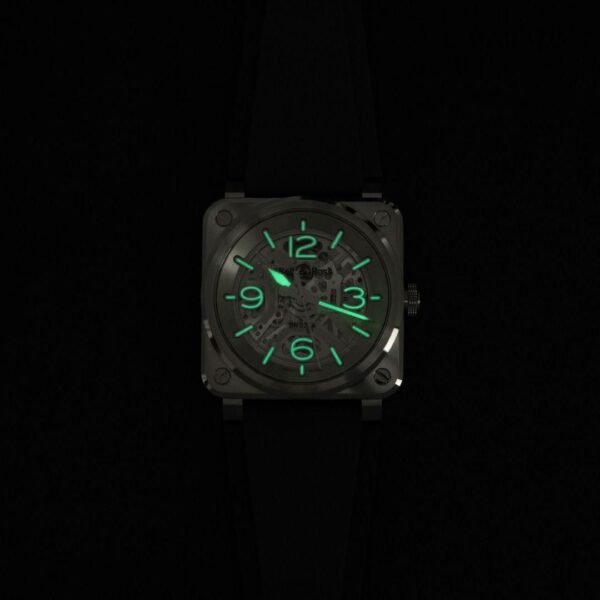 BR03A-BL-SKST/SRB Bell & Ross ベル&ロス BR03 スケルトン スティール 41mm