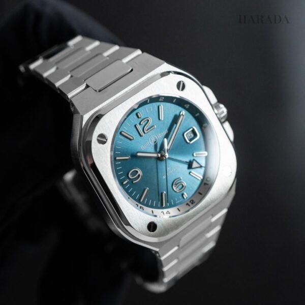 BR05G-PB-ST/SST Bell & Ross ベル&ロス BR-05GMT スカイブルー