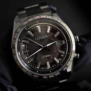 【世界限定1,900本】 CB0285-63E CITIZEN シチズン アテッサ ACT Line ブラックチタンシリーズ HAKUTO-Rコラボレーションモデル