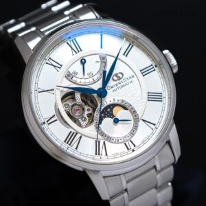 【替えバンド付】RK-BT0001S ORIENT STAR オリエントスター クラシック M45 F7 メカニカルムーンフェイズ 2025