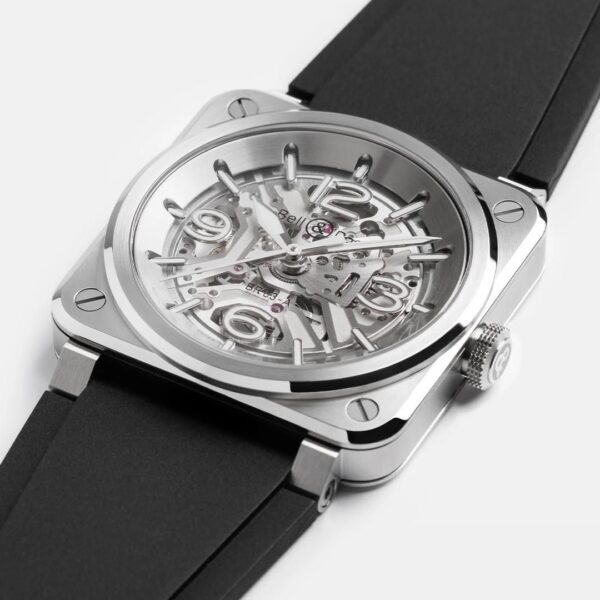 BR03A-BL-SKST/SRB Bell & Ross ベル&ロス BR03 スケルトン スティール 41mm