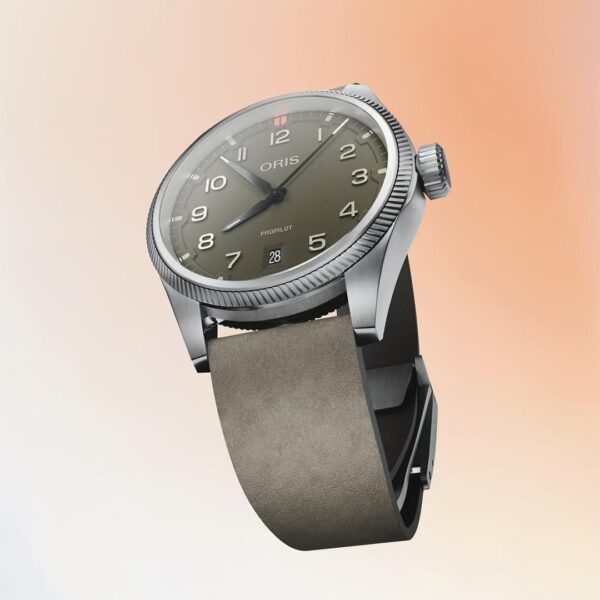 01 733 7805 4167-07 6 20 16LC ORIS オリス プロパイロット デイト 41mm