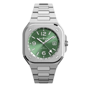 BR05G-GN-ST/SST グリーン Bell & Ross ベル&ロス インストゥルメント BR05 GMT