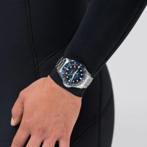 H82535140 HAMILTON ハミルトン カーキ ネイビー スキューバ GMT 43mm