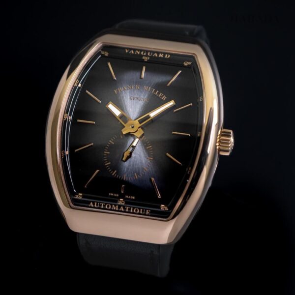V41SS6ATFOSFUMATO 5NNR ブラック FRANCK MULLER フランクミュラー ヴァンガード スリム スフマート (VANGUARD SLIM SFUMATO)