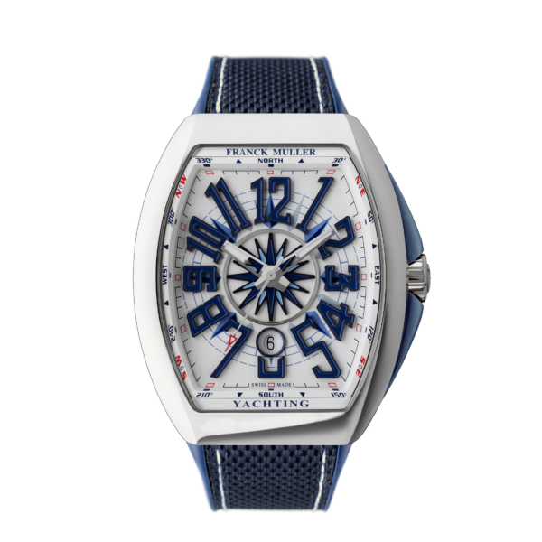 V45SCDTYACHTING ACBL ホワイト FRANCK MULLER フランクミュラー ヴァンガード (VANGUARD YACHTING)
