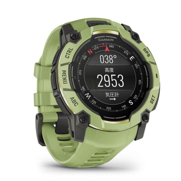 GARMIN ガーミン Instinct 3 インスティンクト AMOLED 010-03020-32 Fern Green 50mm